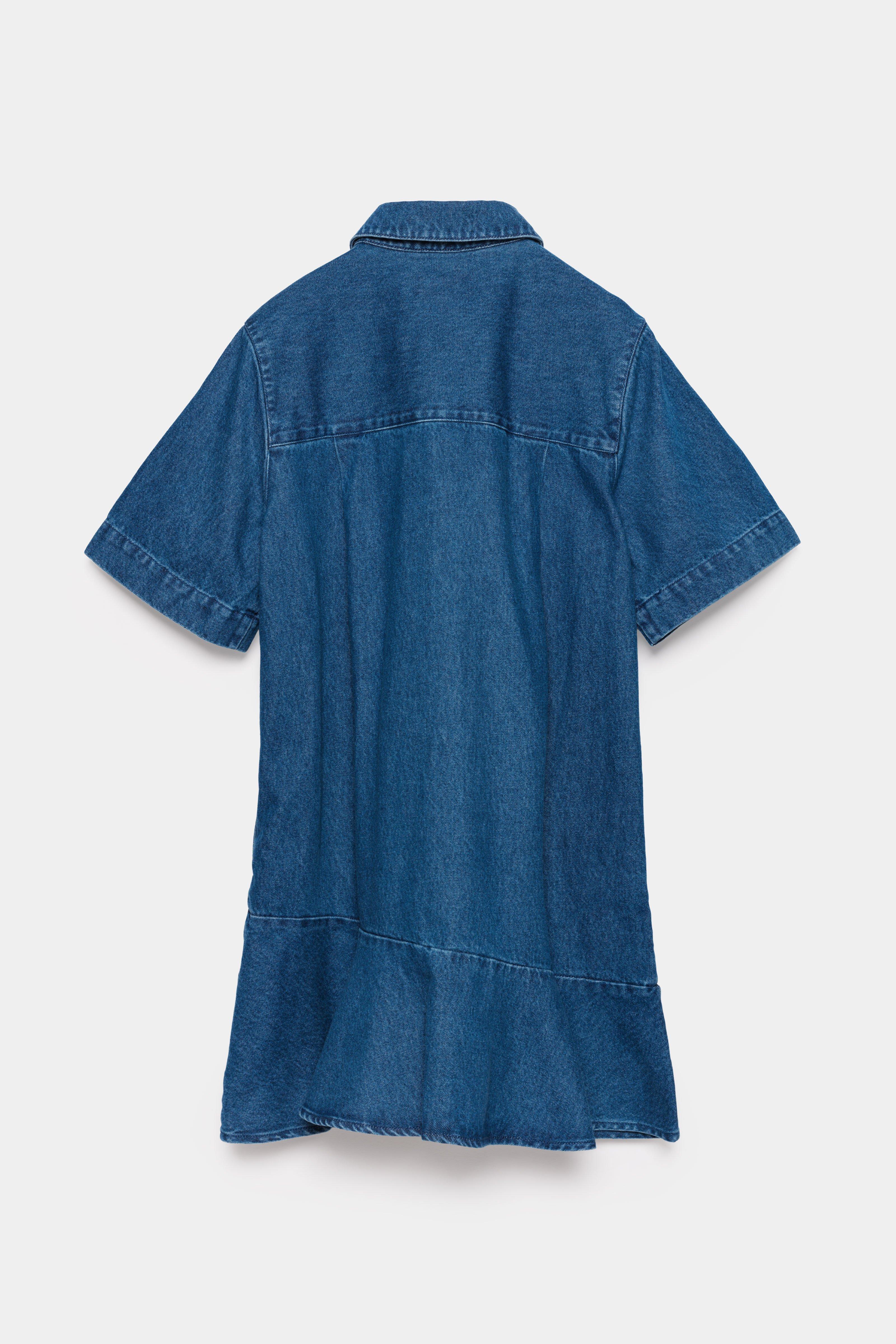 CKS - DROPTIE - robe courte - bleu
