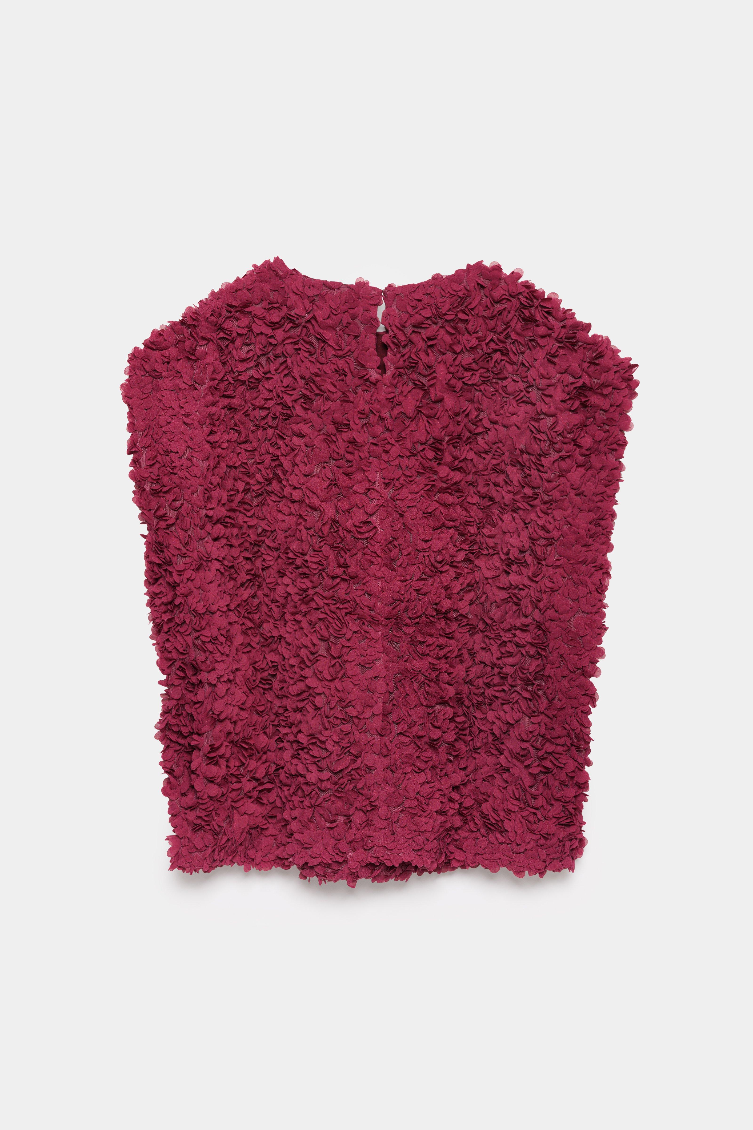 CKS - SOPA - blouse korte mouwen - donkerrood