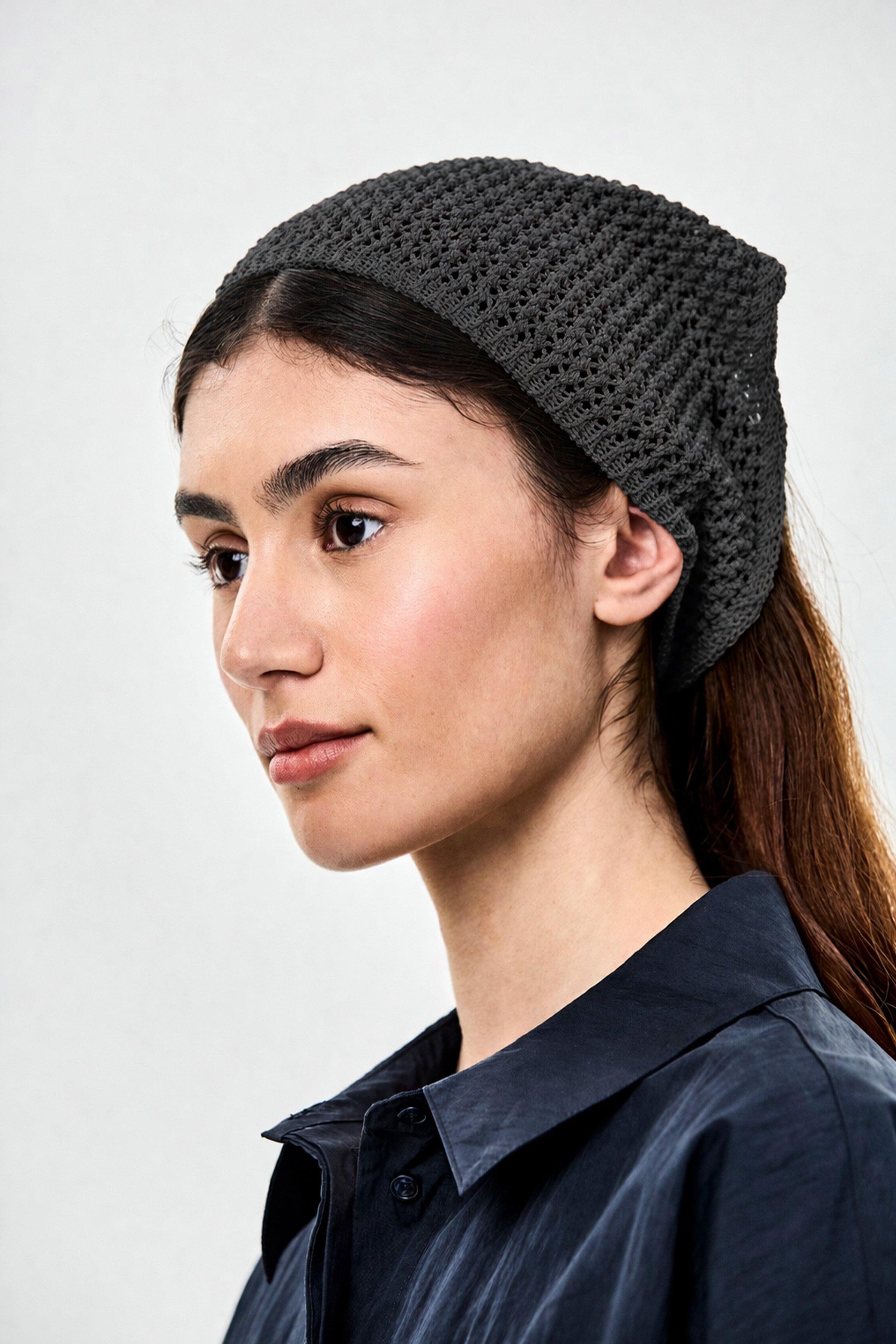 CKS - FLIP - headscarve - dark grey