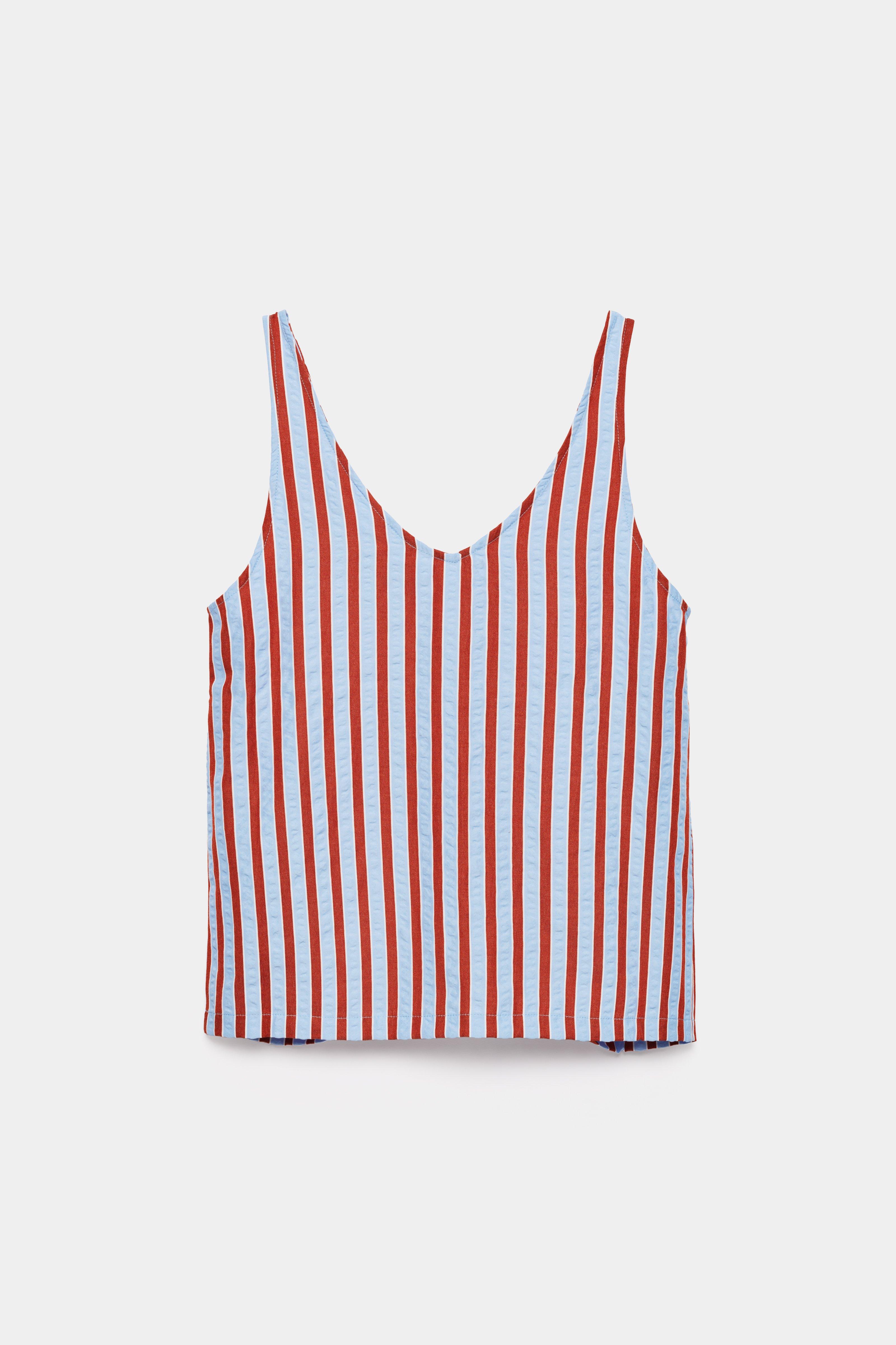 CKS - NUWIKA - top sans manches - bleu