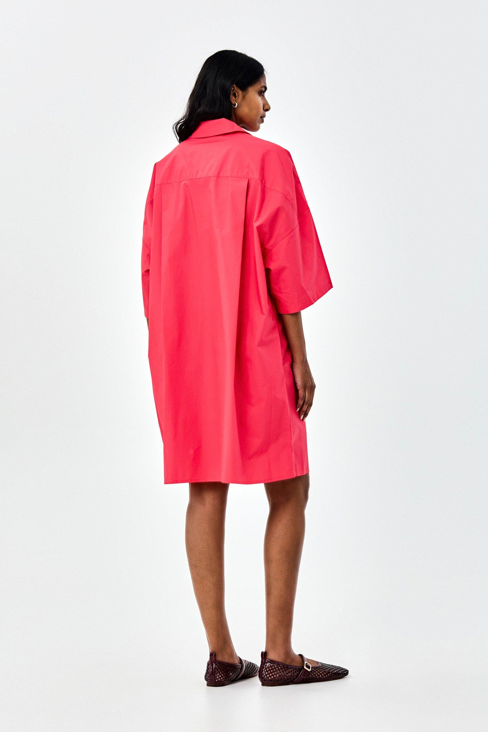 CKS - DIMPLY - robe courte - rose vif