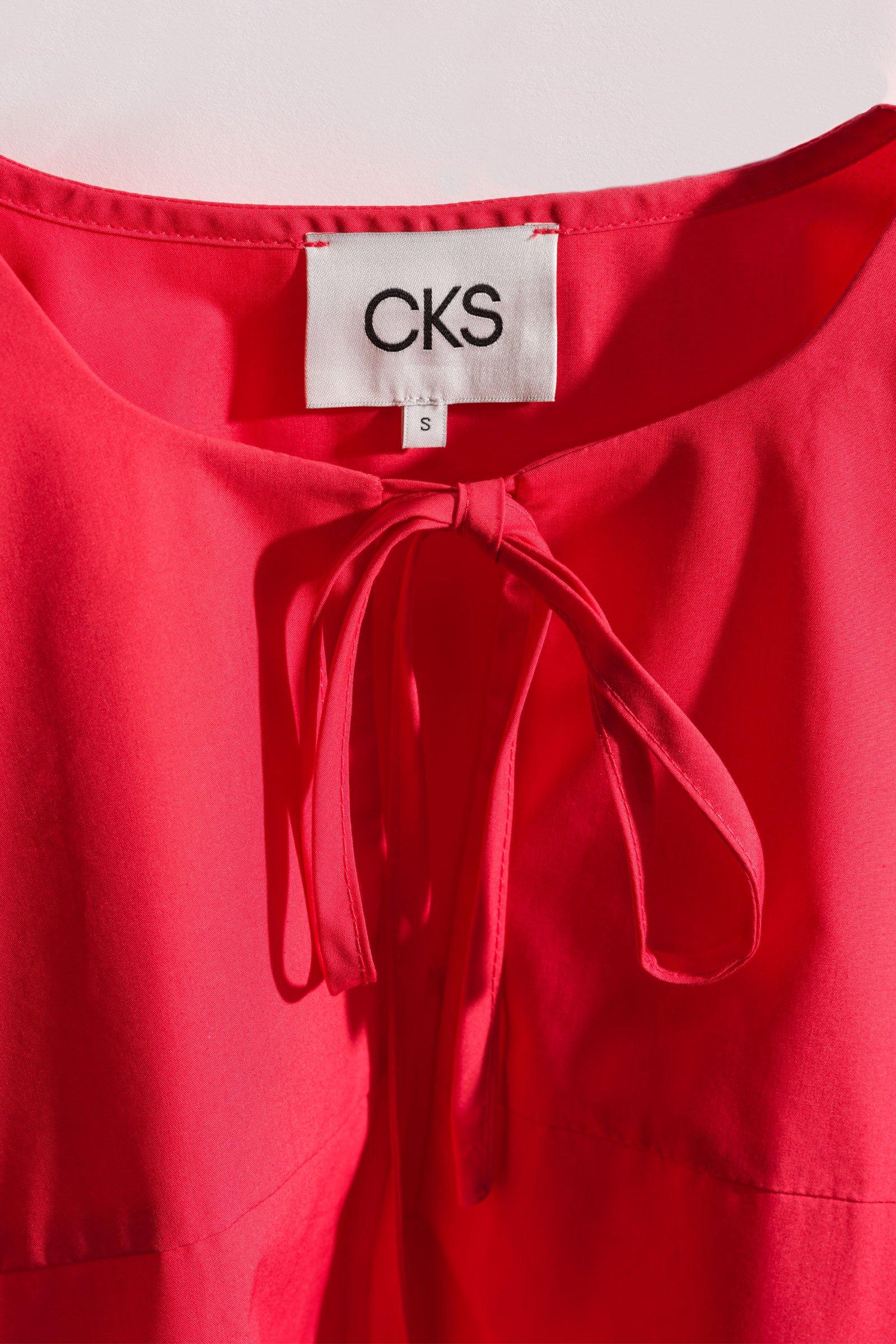 CKS - SINDER - blouse korte mouwen - felroze