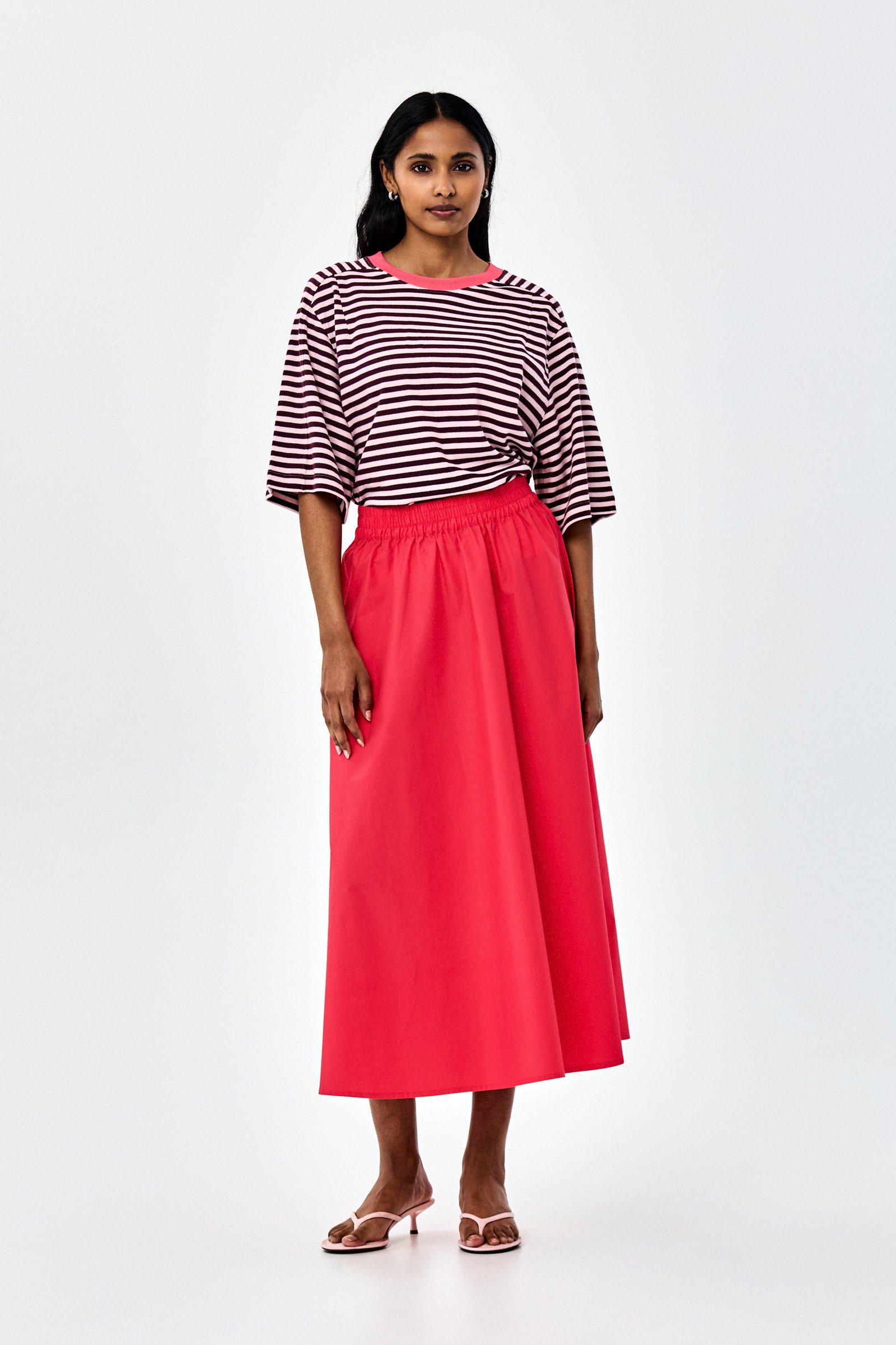 CKS - SKALLIENO - pantalon long - rose vif