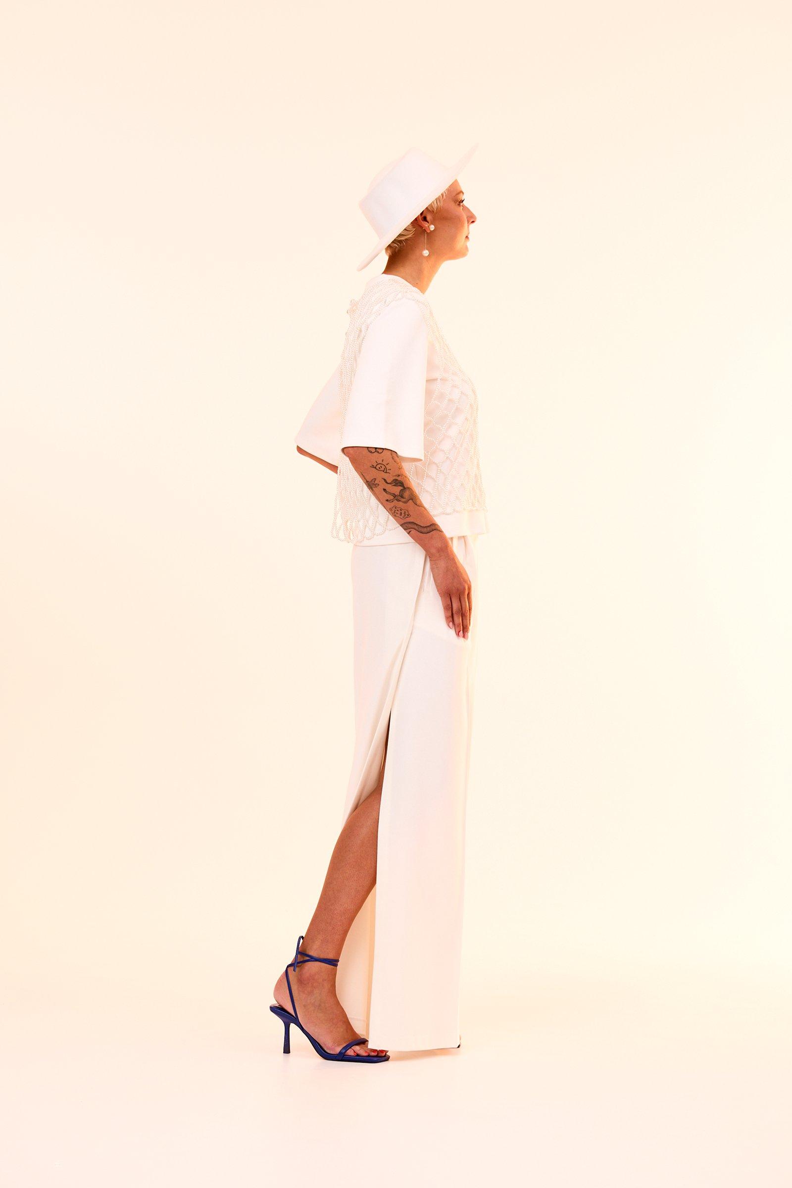 CKS - RoyxIrmy - long trouser - white