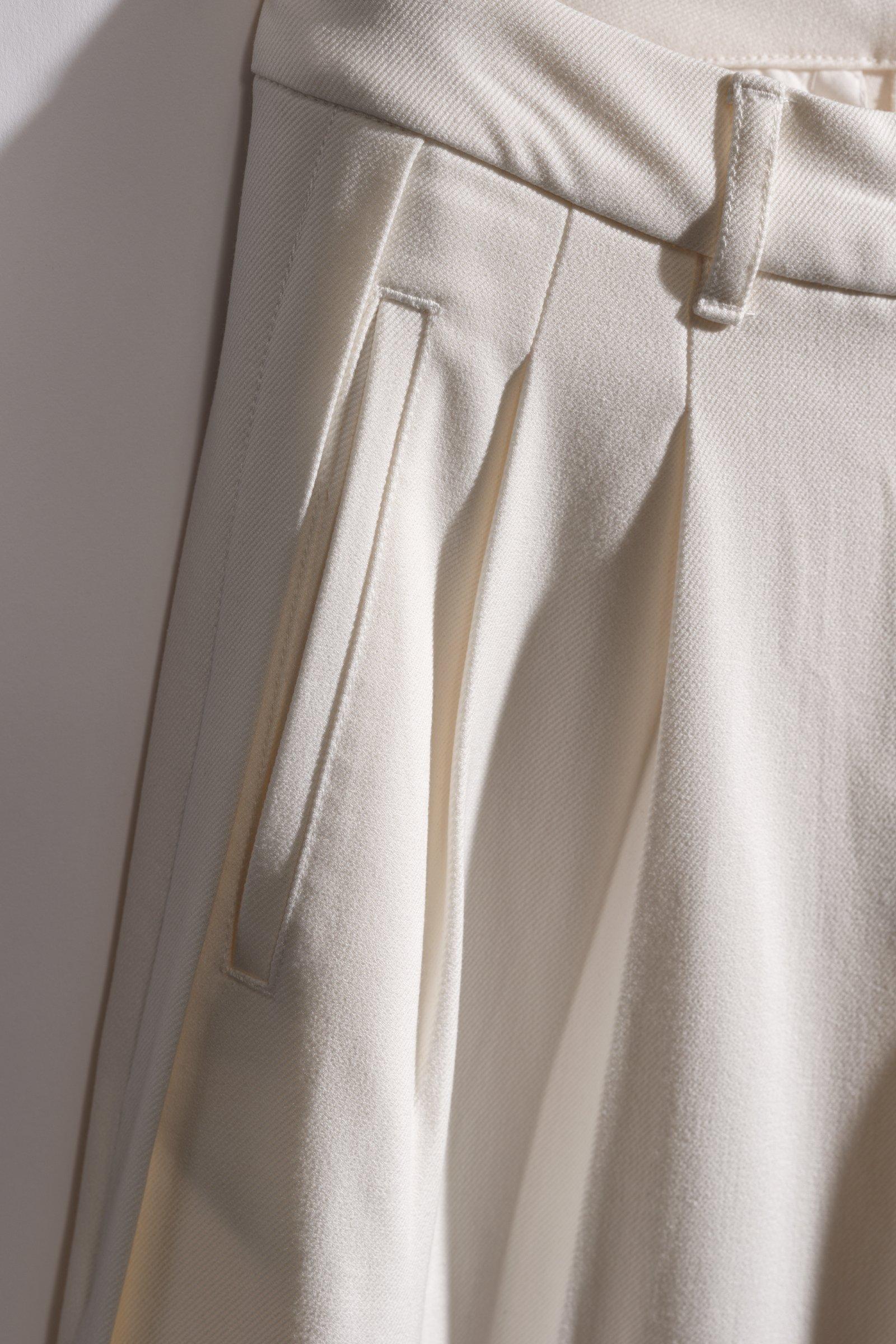 CKS - RoyxIrmy - long trouser - white