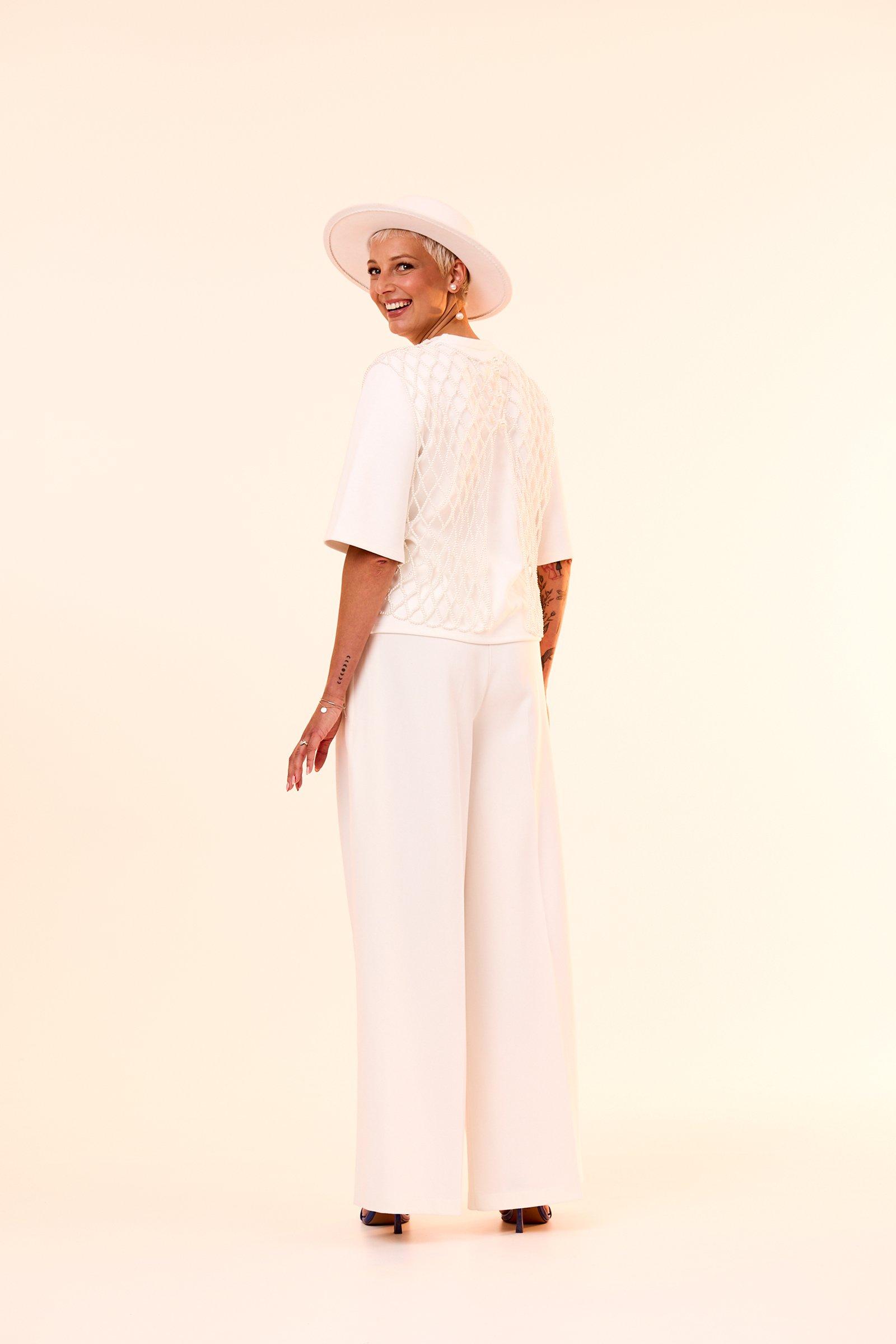 CKS - RoyxIrmy - long trouser - white