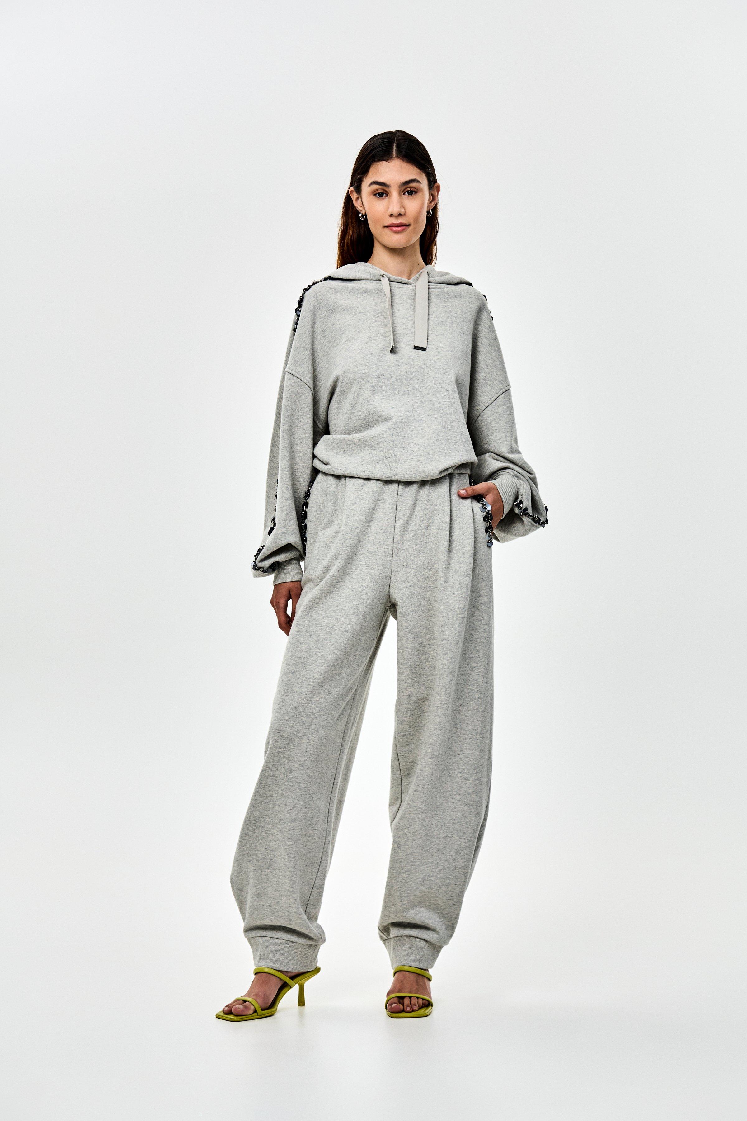 CKS - ClaudexIrmy - pantalon long - gris clair