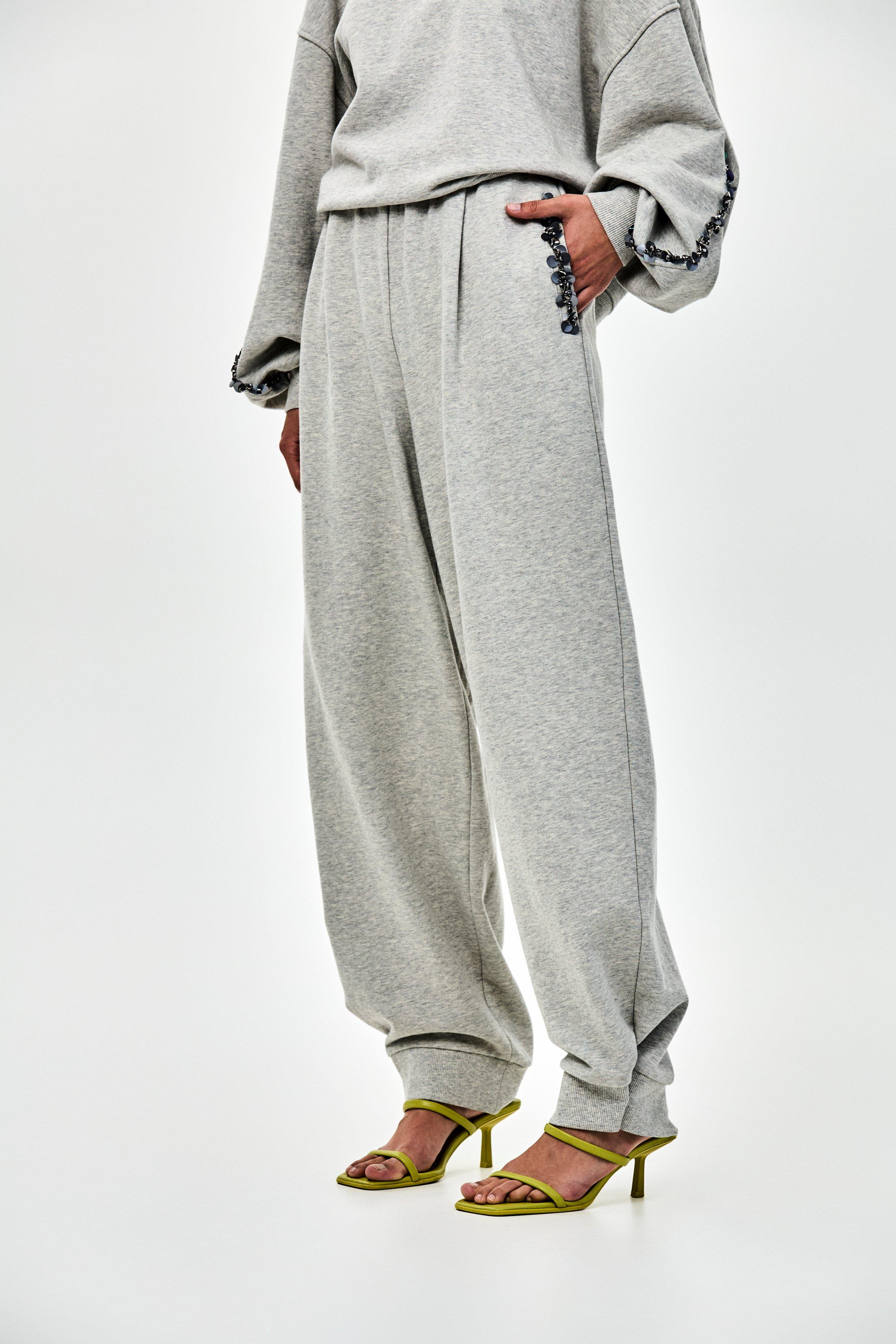 CKS - ClaudexIrmy - pantalon long - gris clair