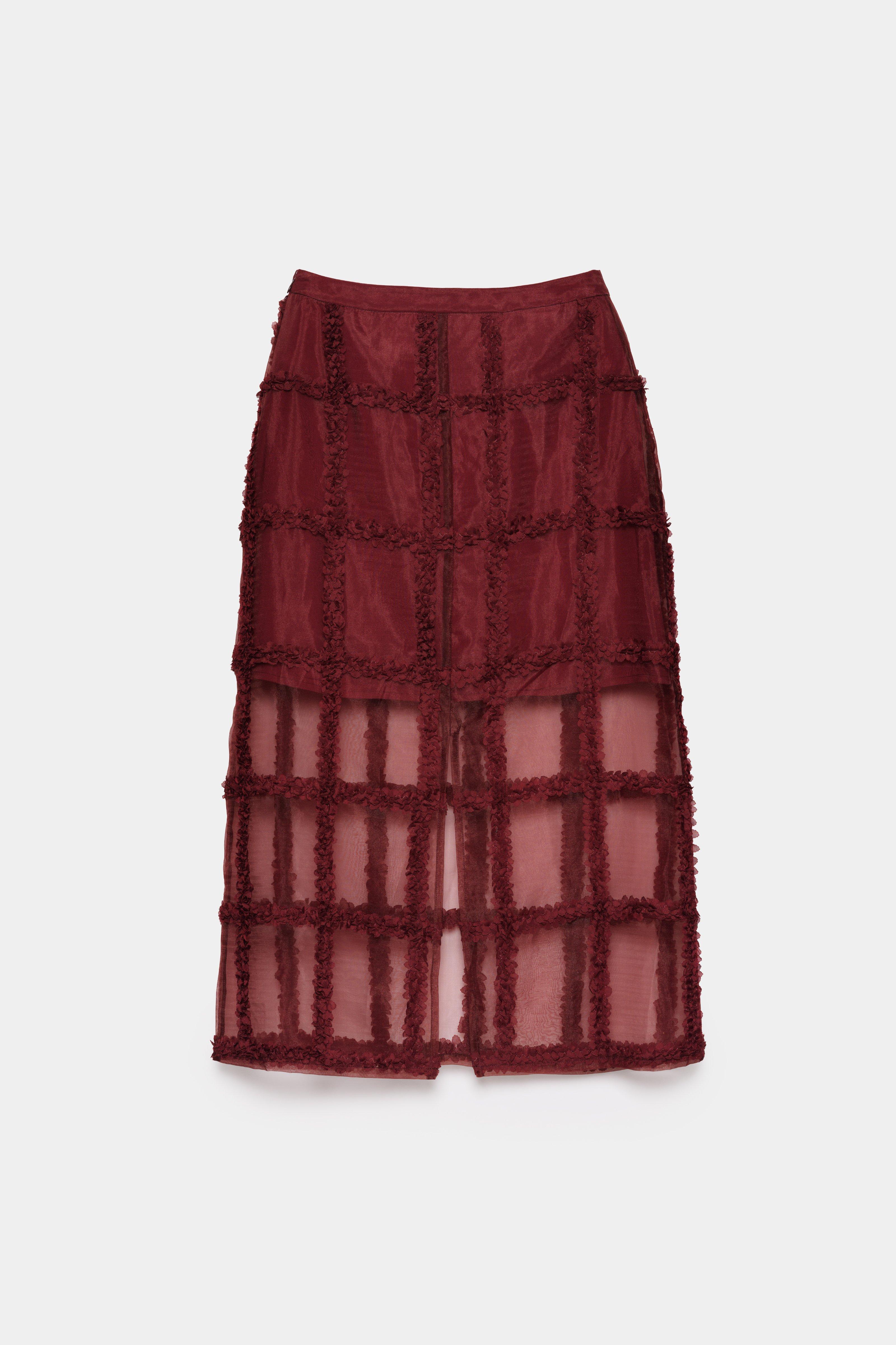 CKS - JuliettexIrmy - jupe longue - violet