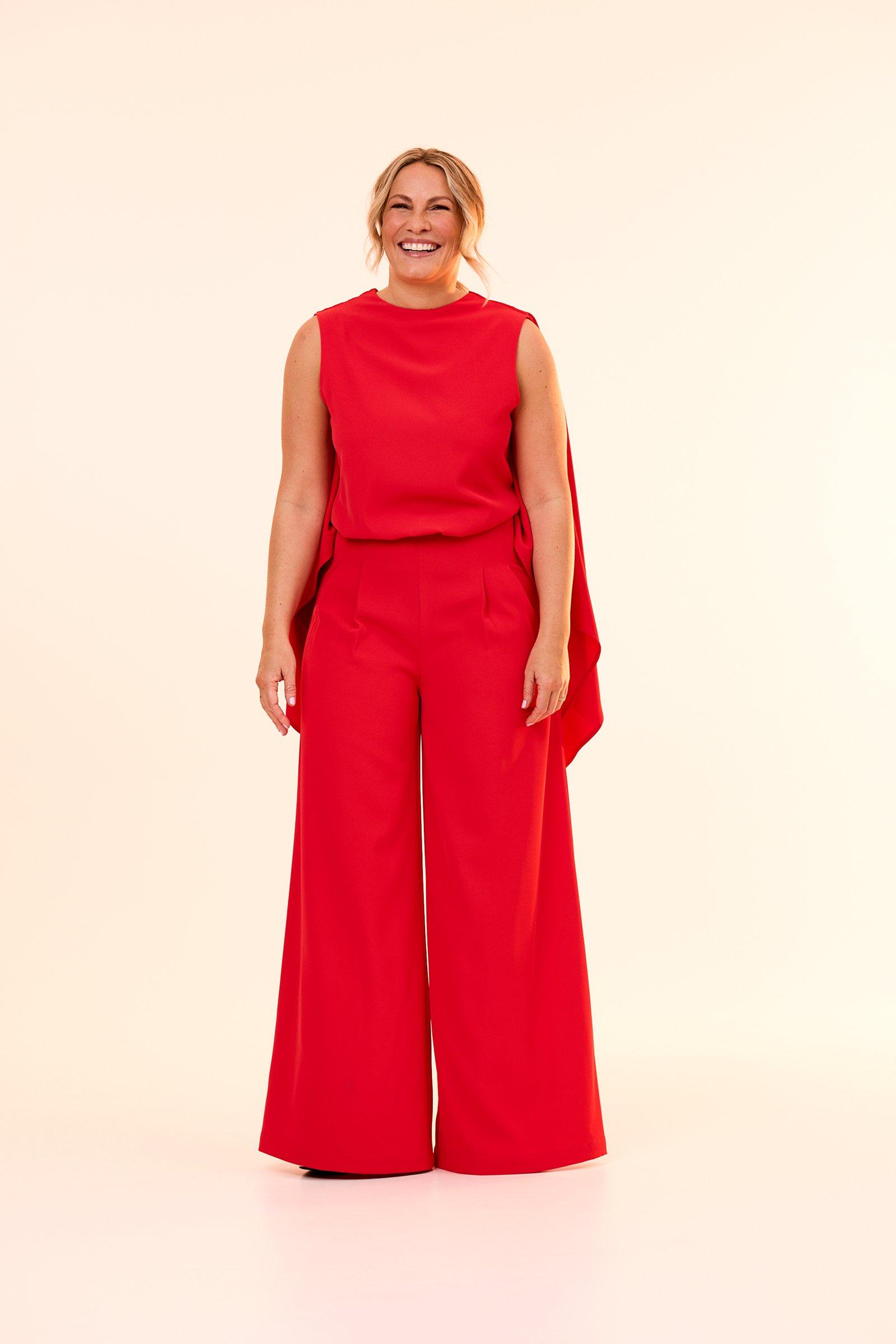 CKS - CherriexIrmy - jumpsuit - Hellrot