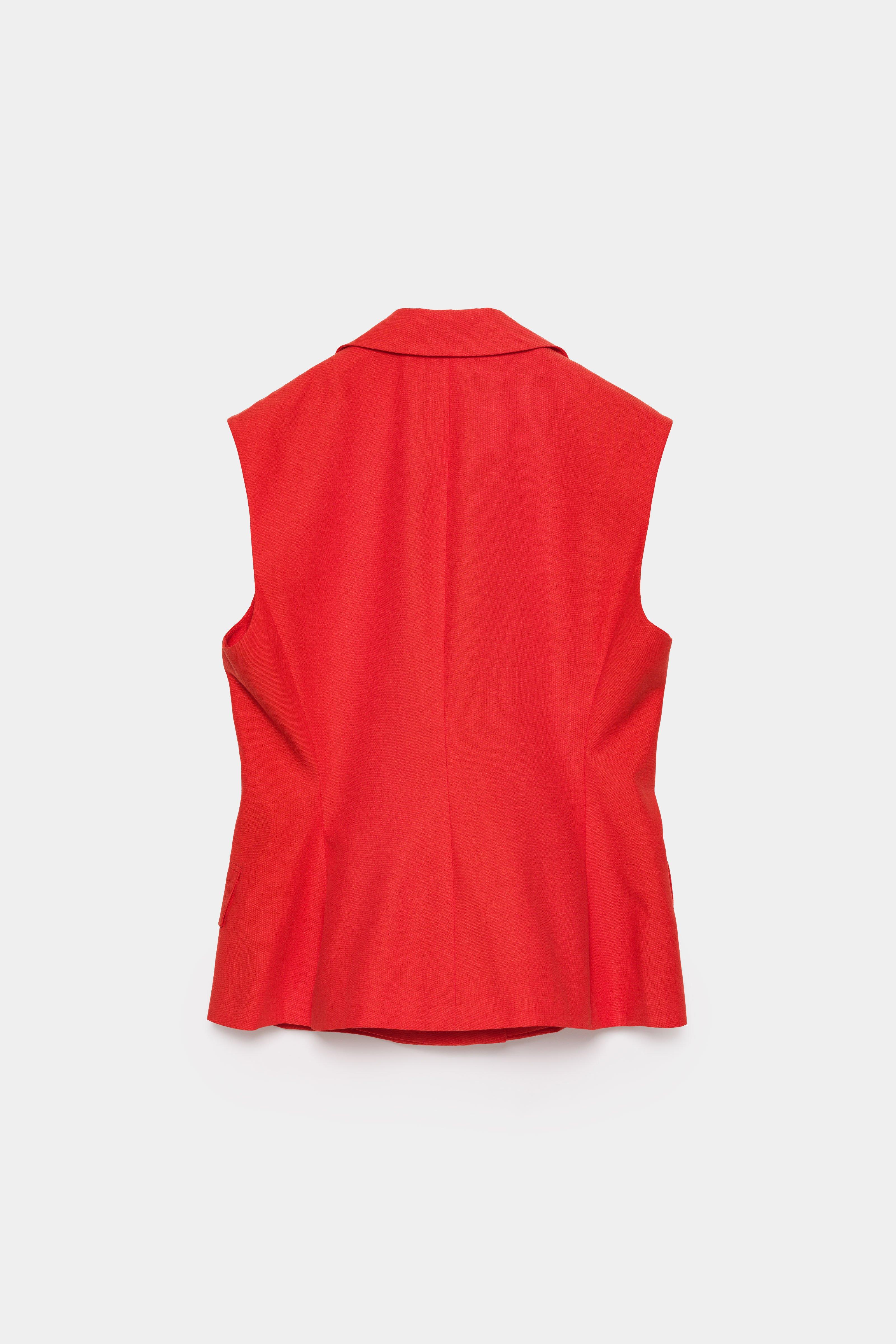 CKS - CLEEVE - blazer - rouge vif