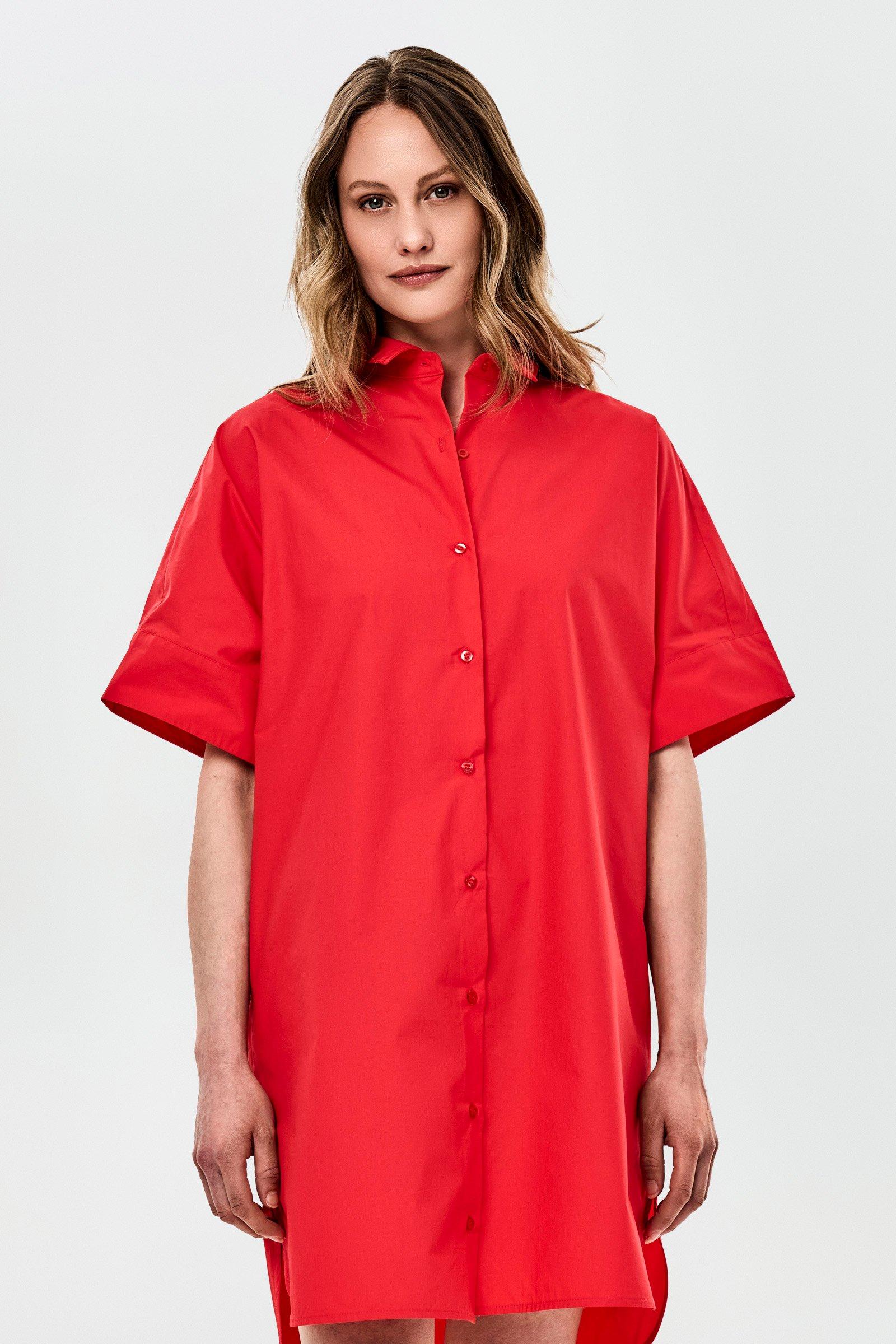 CKS - DAWSON - Kurzes Kleid - Hellrot
