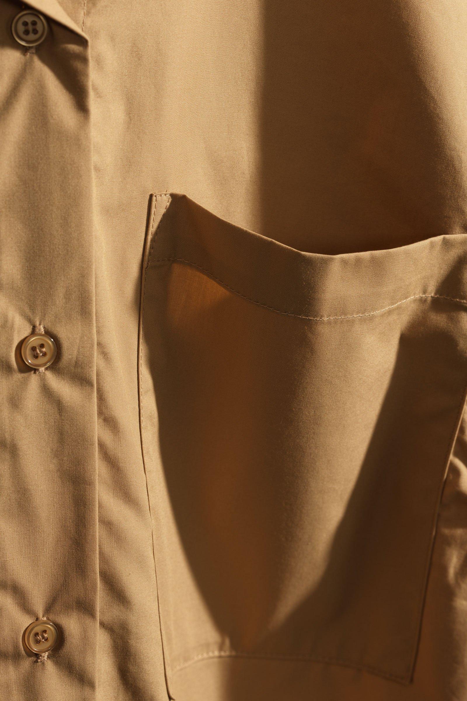 CKS - SEBOW - Bluse Kurze &Auml;rmel - Braun