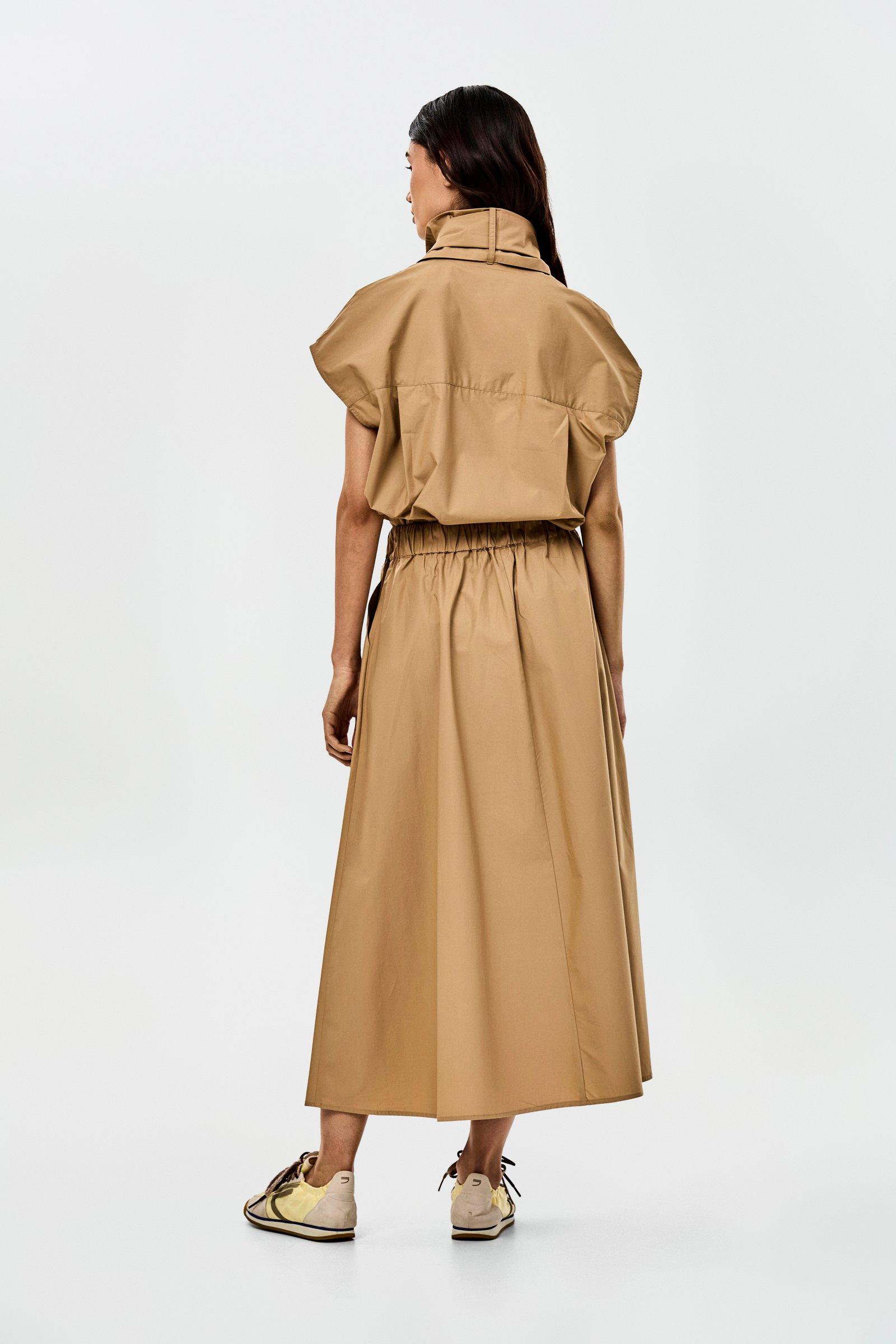 CKS - SEBOW - blouse korte mouwen - bruin