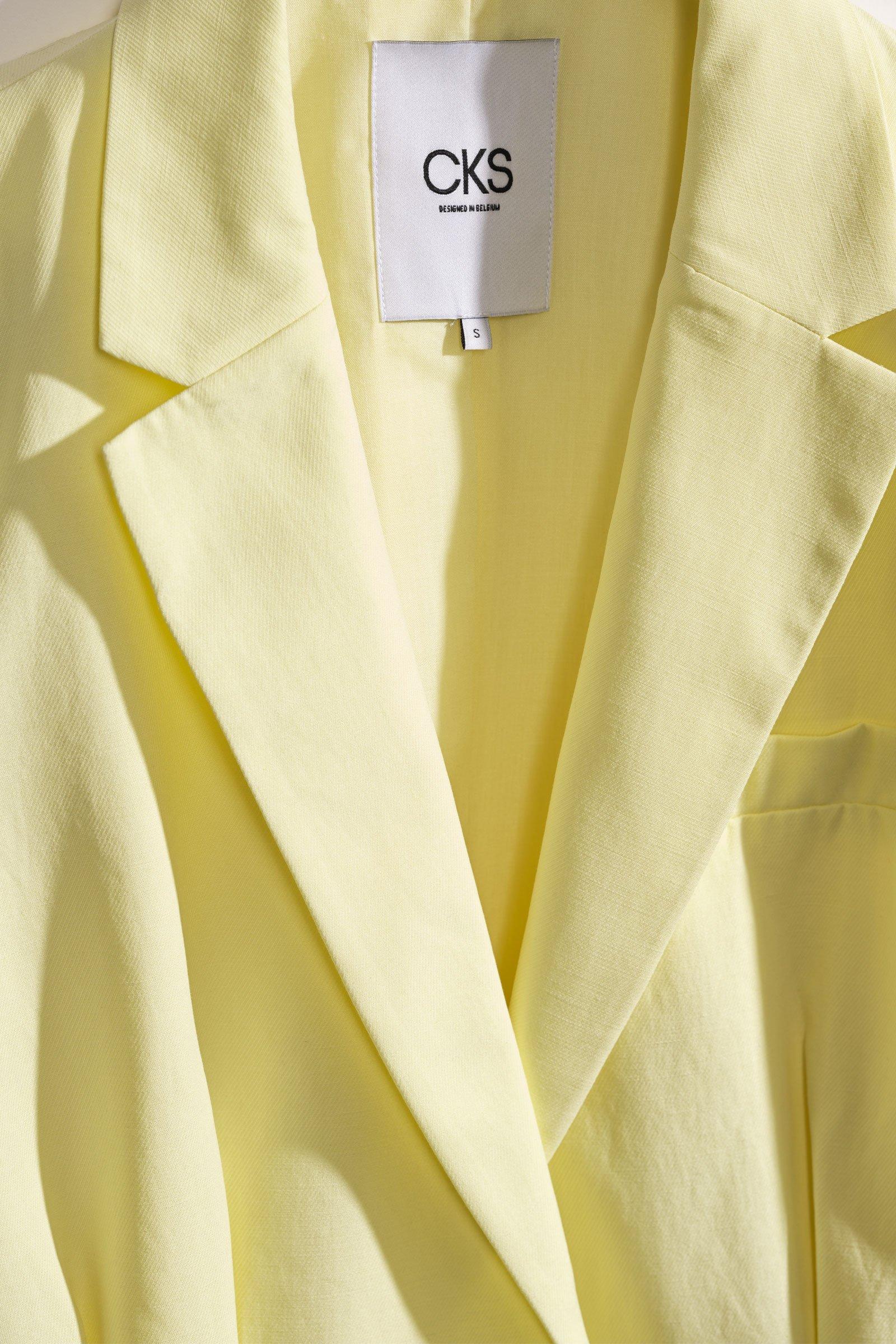 CKS - CRISPY - blazer - light yellow