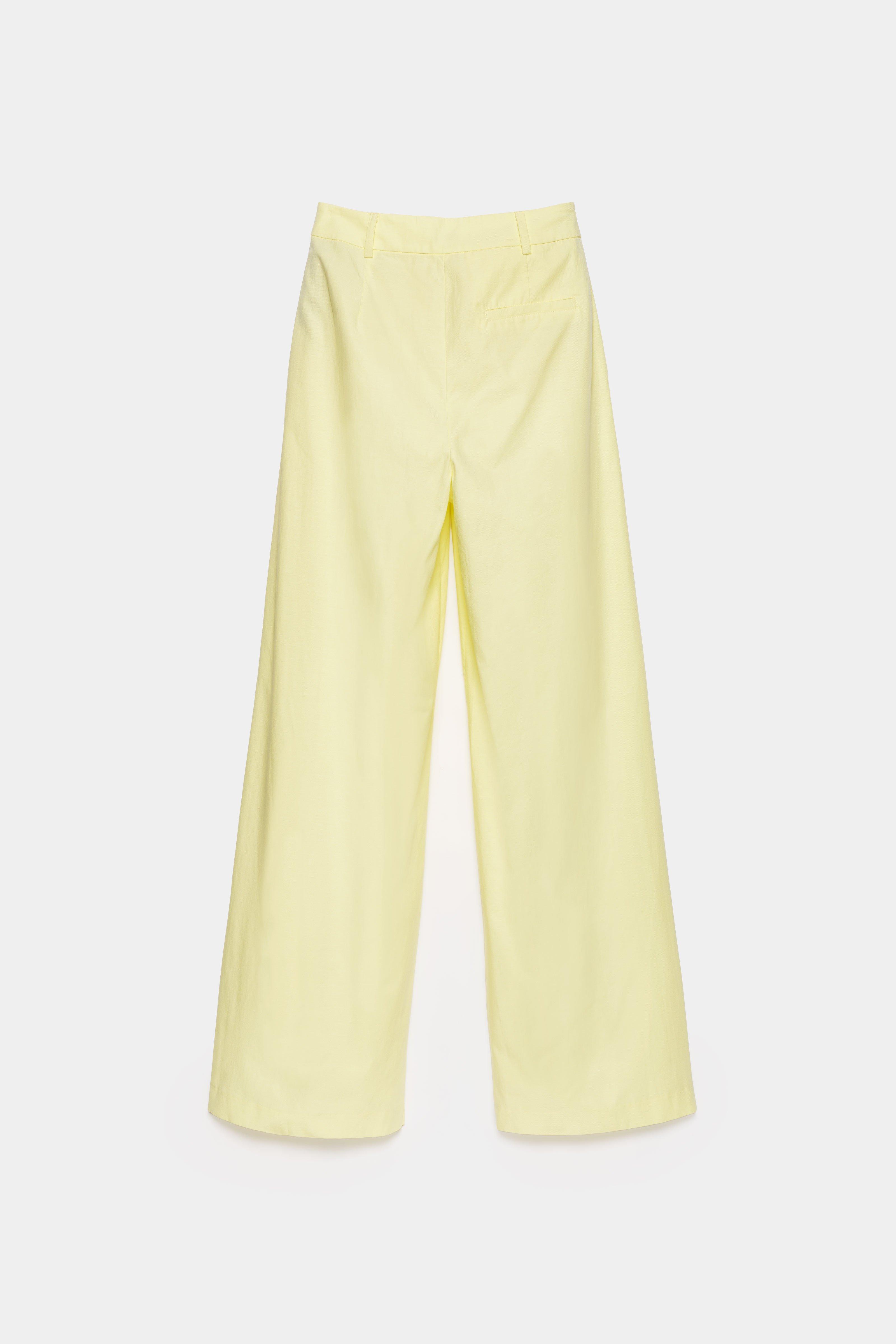 CKS - THEOWIDE - long trouser - light yellow