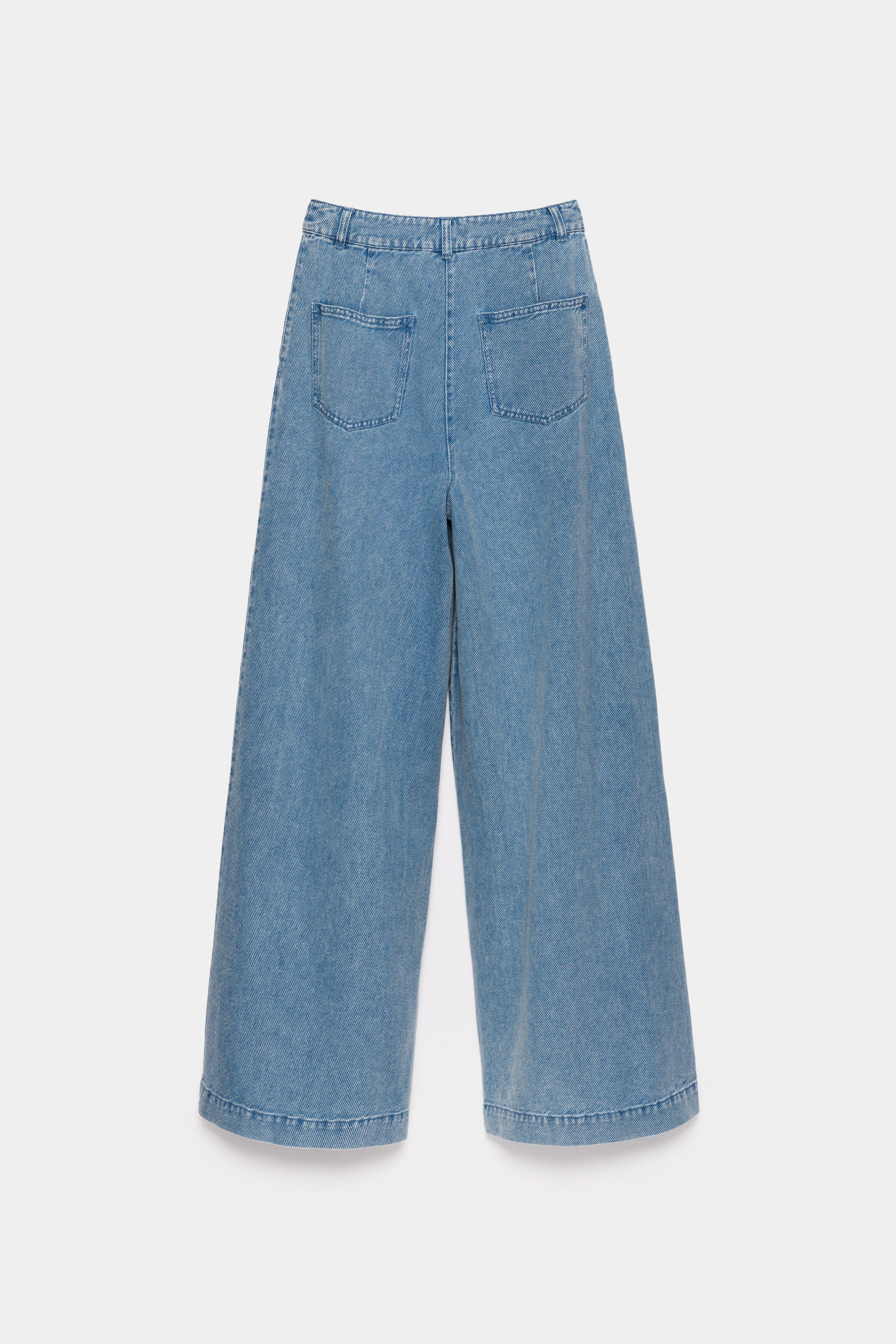 CKS - THEOWIDER - Lange Hose - Blau