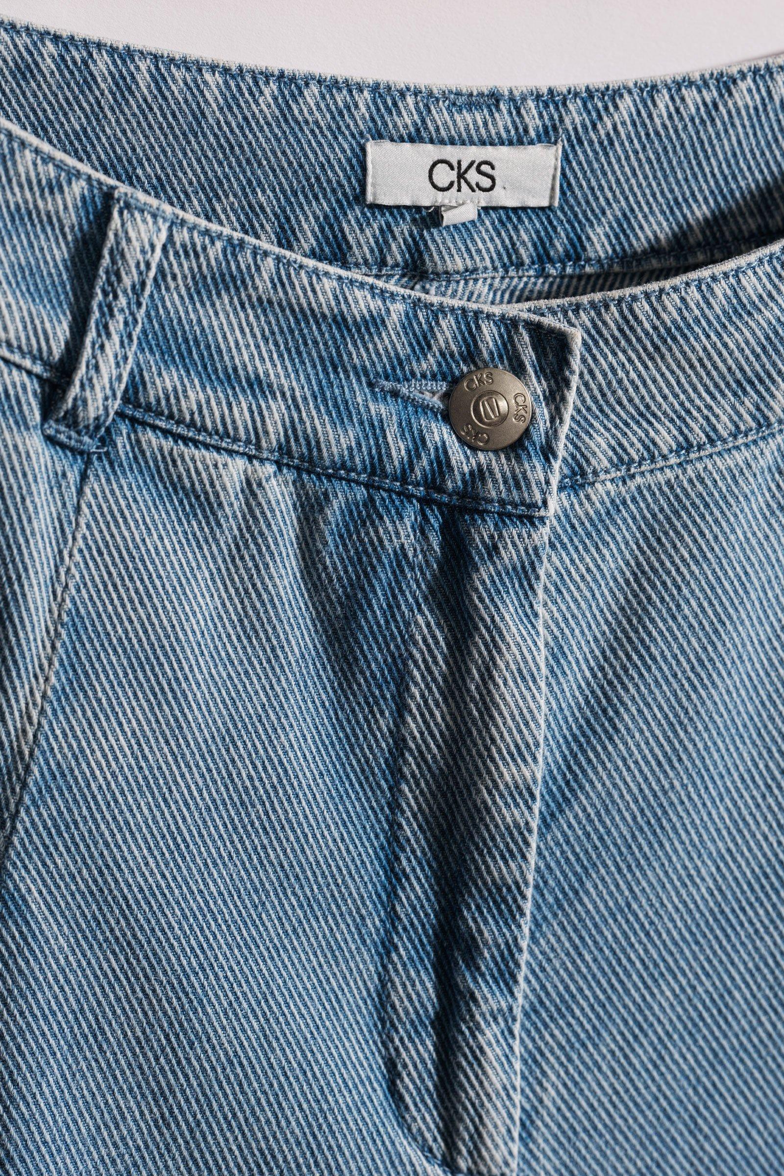 CKS - THEOWIDER - Lange Hose - Blau