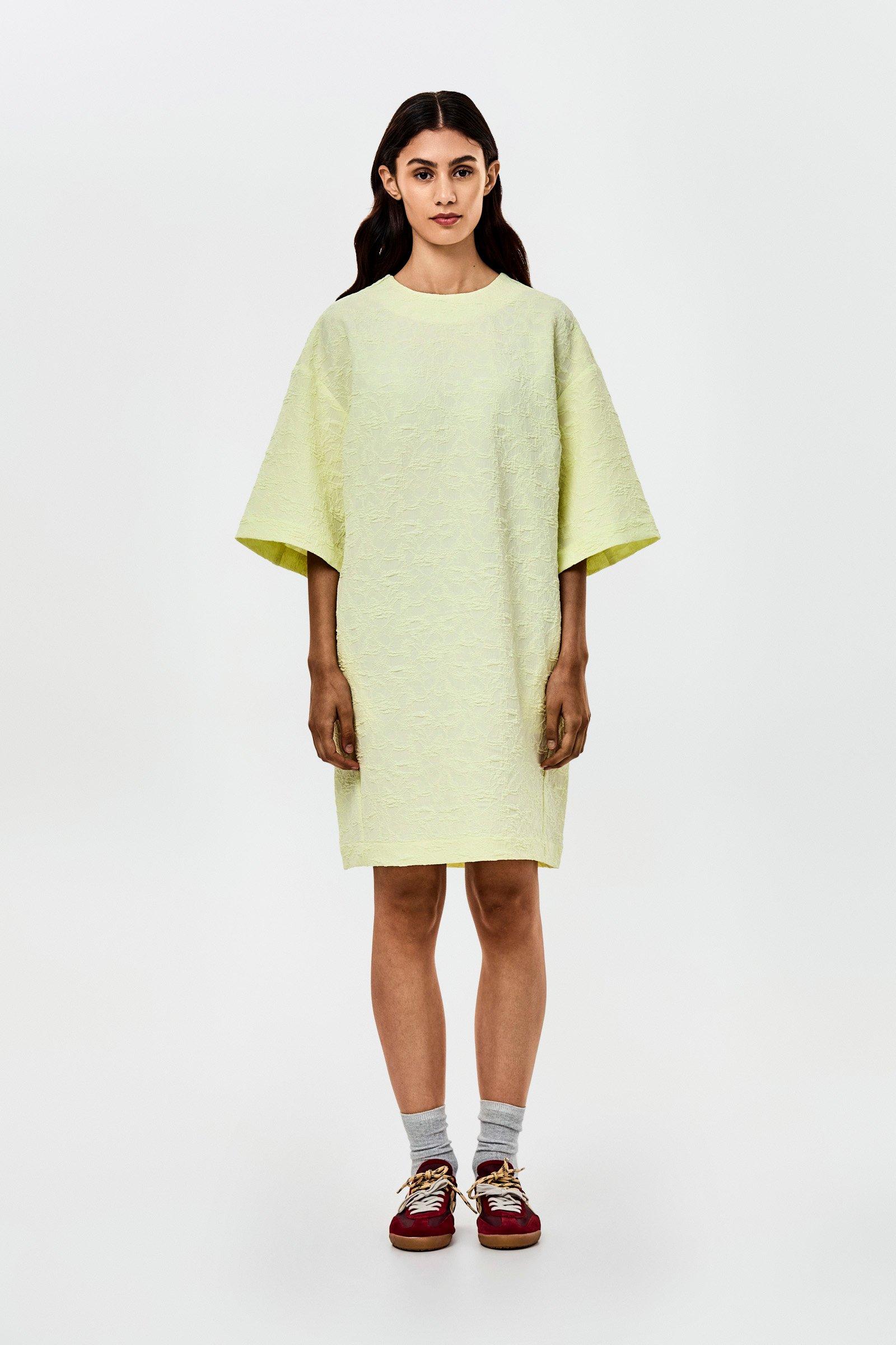 CKS - DAWA - robe courte - jaune claire