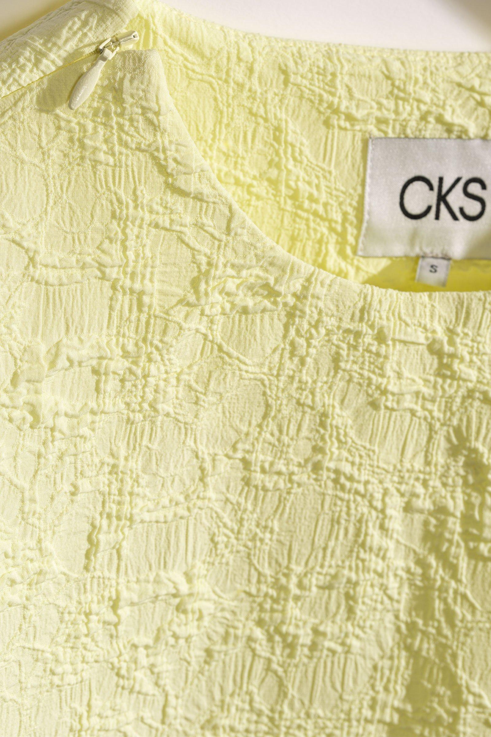 CKS - DAWA - Kurzes Kleid - Hellgelb