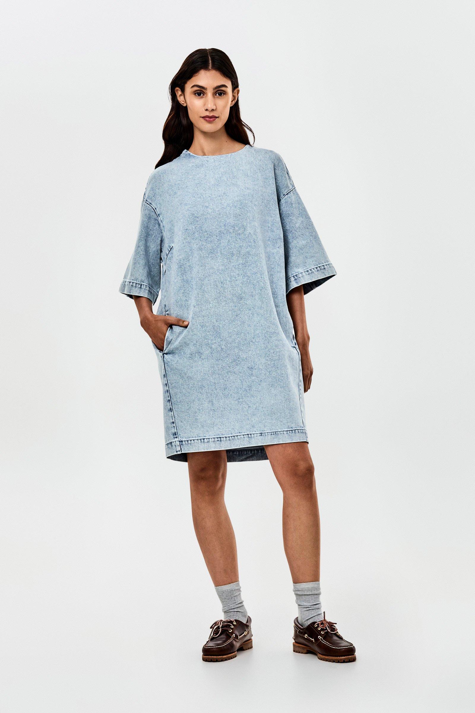 CKS - DAWA - short dress - light blue