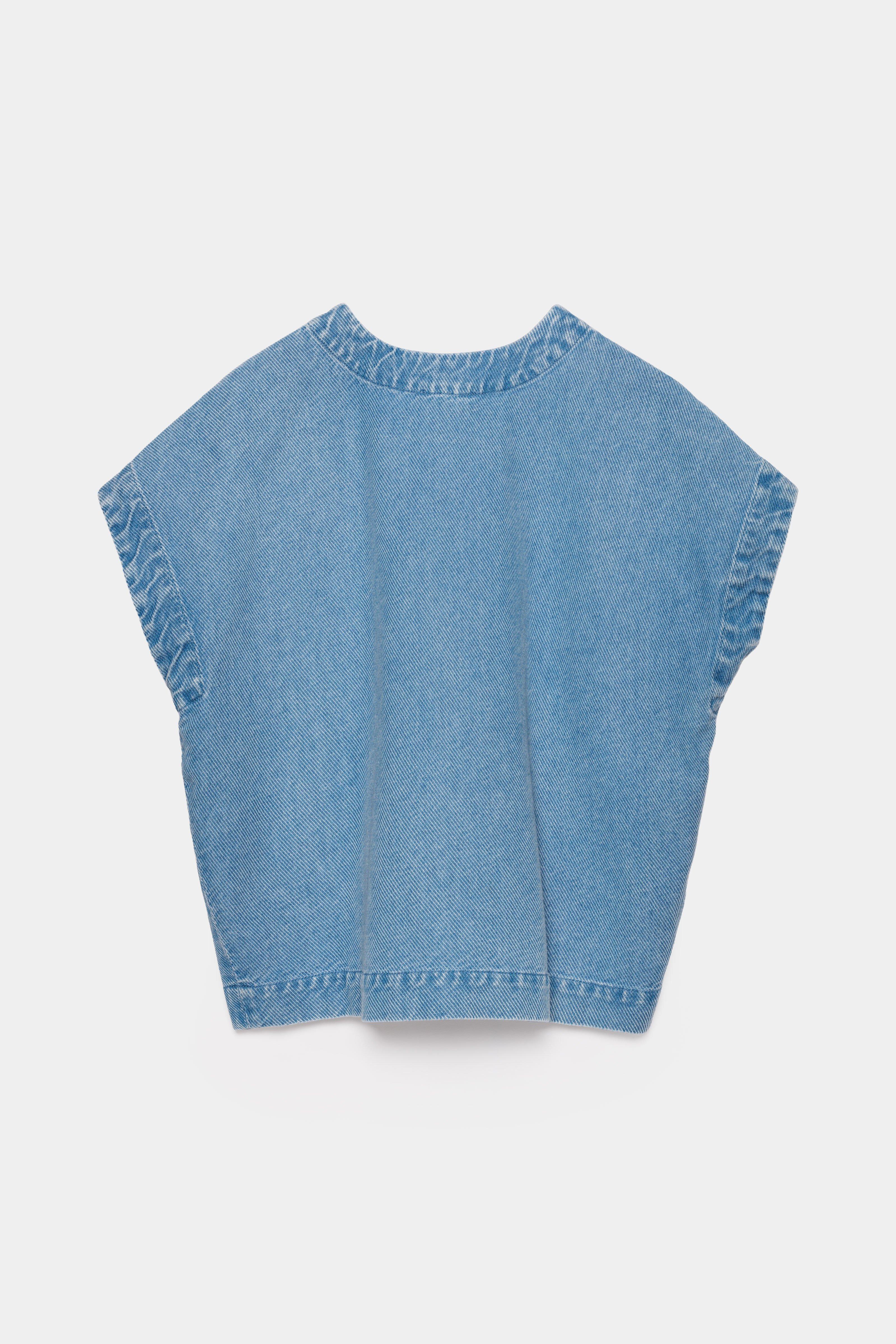 CKS - SABA - Bluse Kurze &Auml;rmel - Blau