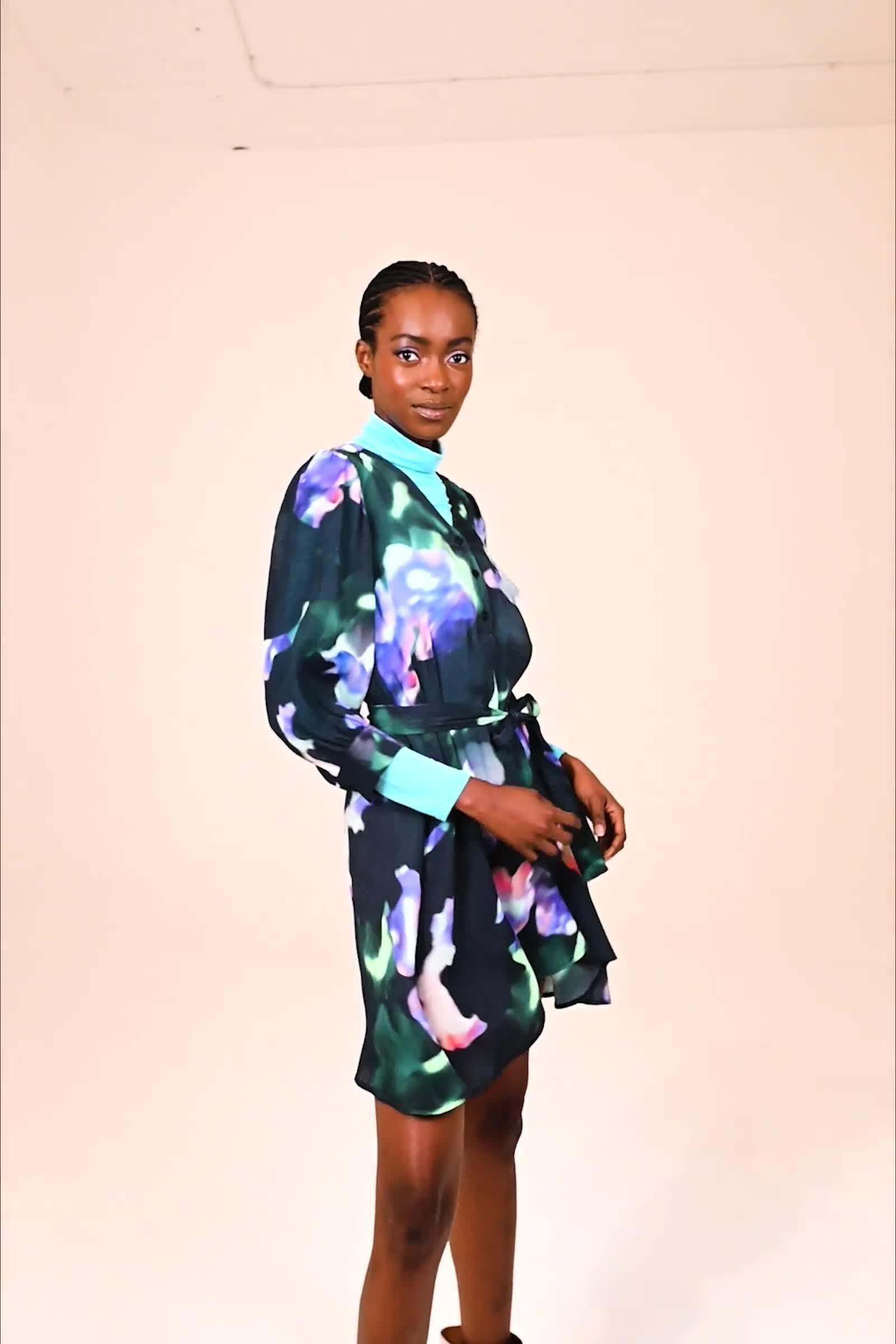 CKS Dames - DAISY - Kurzes Kleid - Schwarz
