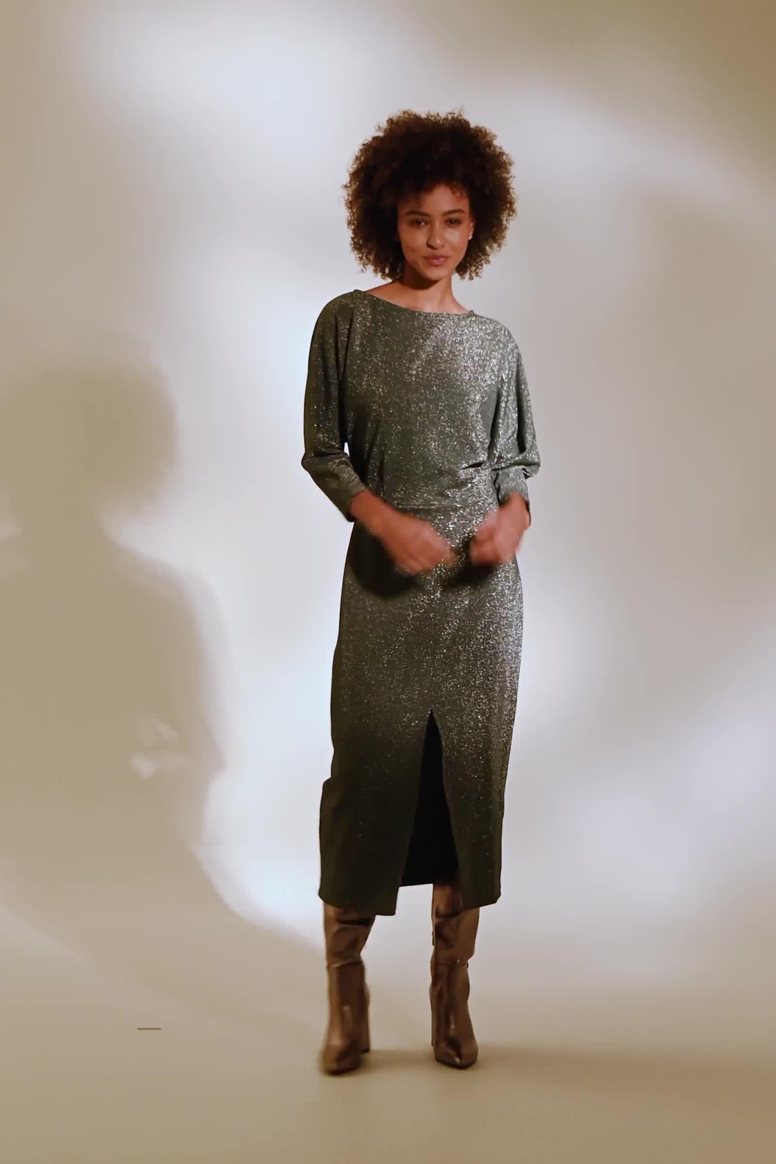 CKS Dames - DAVIN - Midi-Kleid - Blau