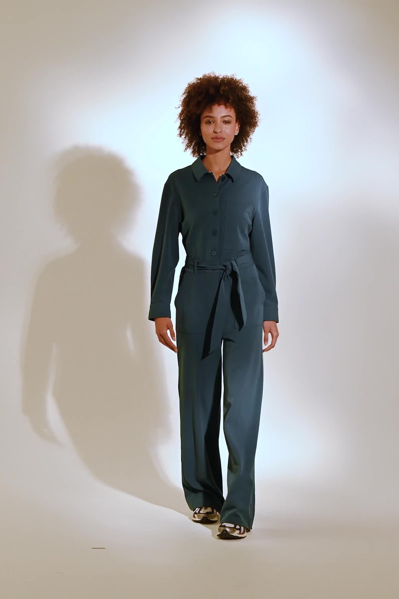 CKS Dames - TEDDY - jumpsuit - blauw