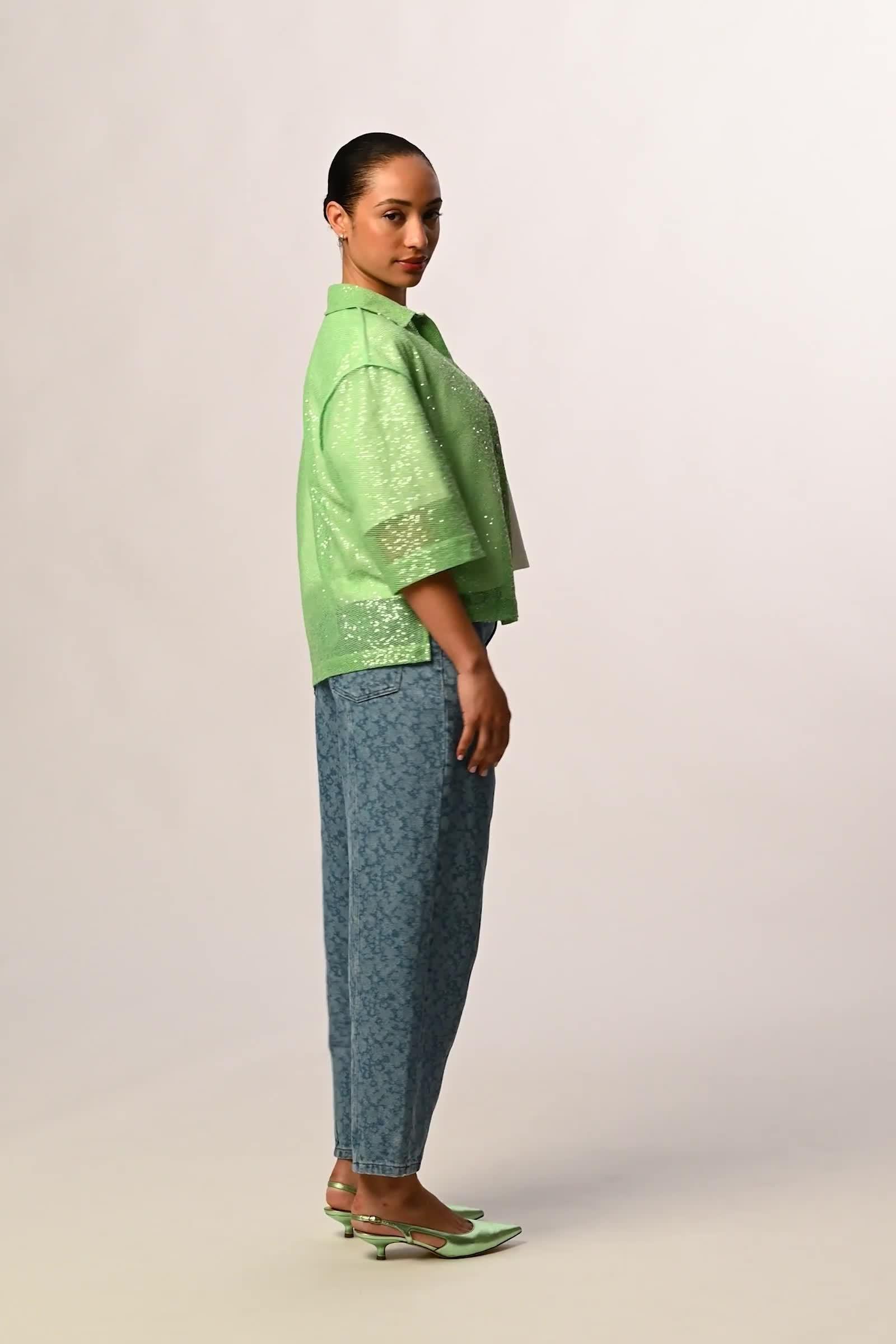 CKS - TONYFELL - ankle trousers - blue