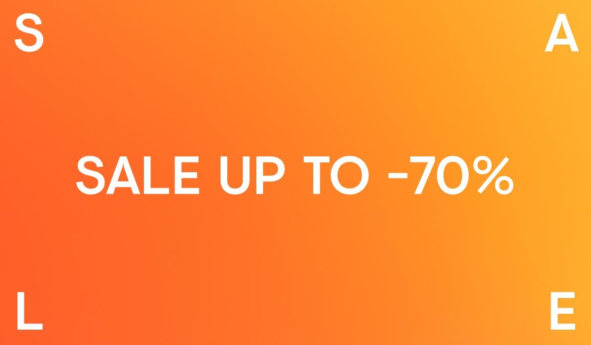 SALE UP TO 50%