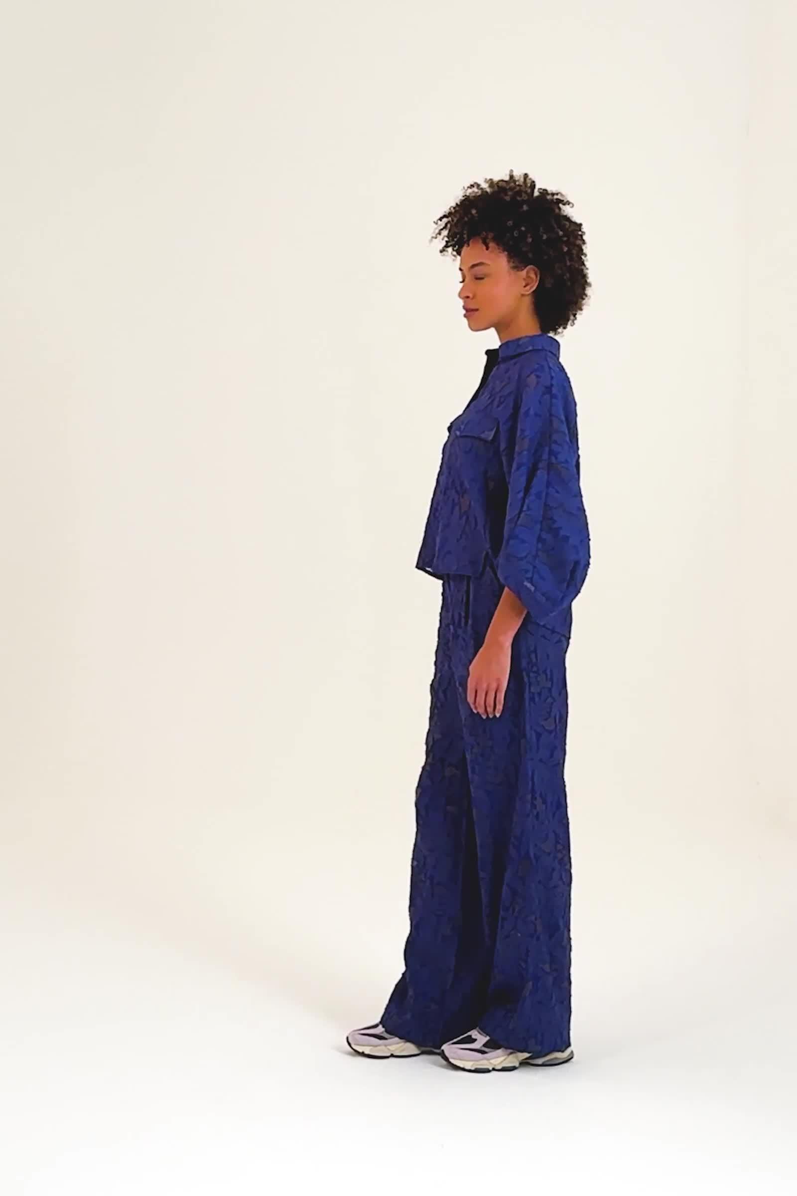 CKS - SALTY - blouse long sleeves - dark blue