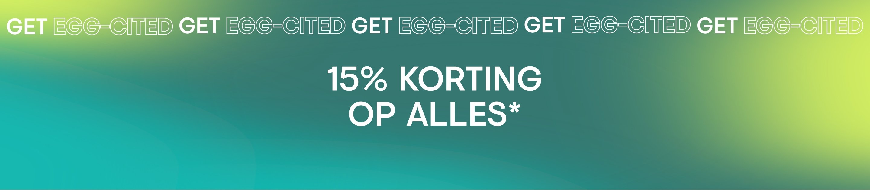 CKS PASEN 15% KORTING