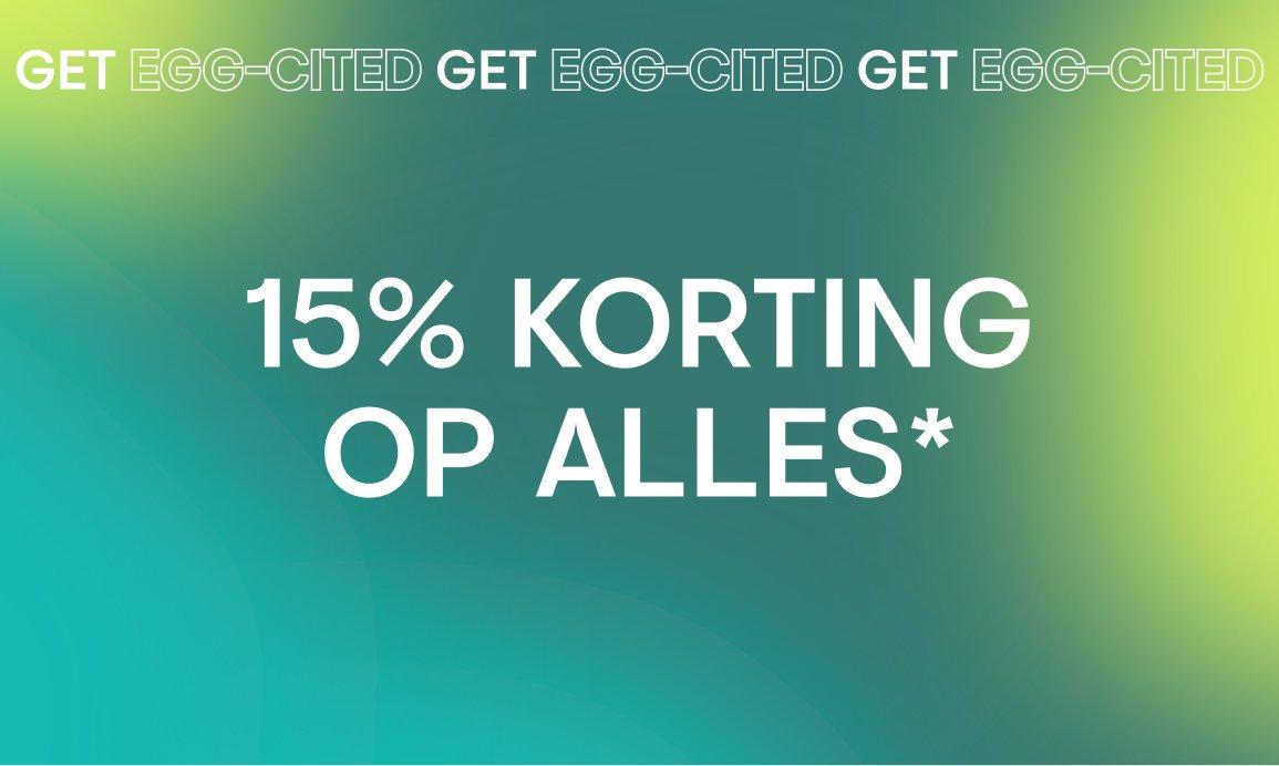 CKS PASEN 15% KORTING