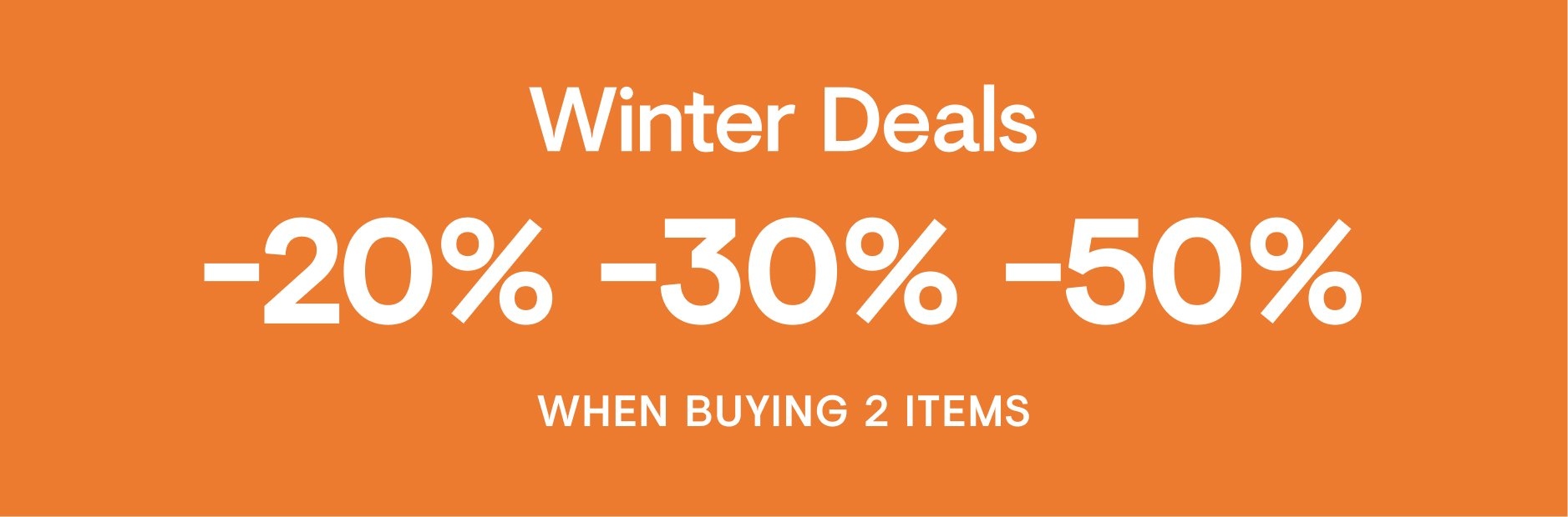 Winter deals