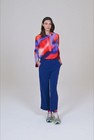 CKS Dames - SALEDO - blouse short sleeves - multicolor