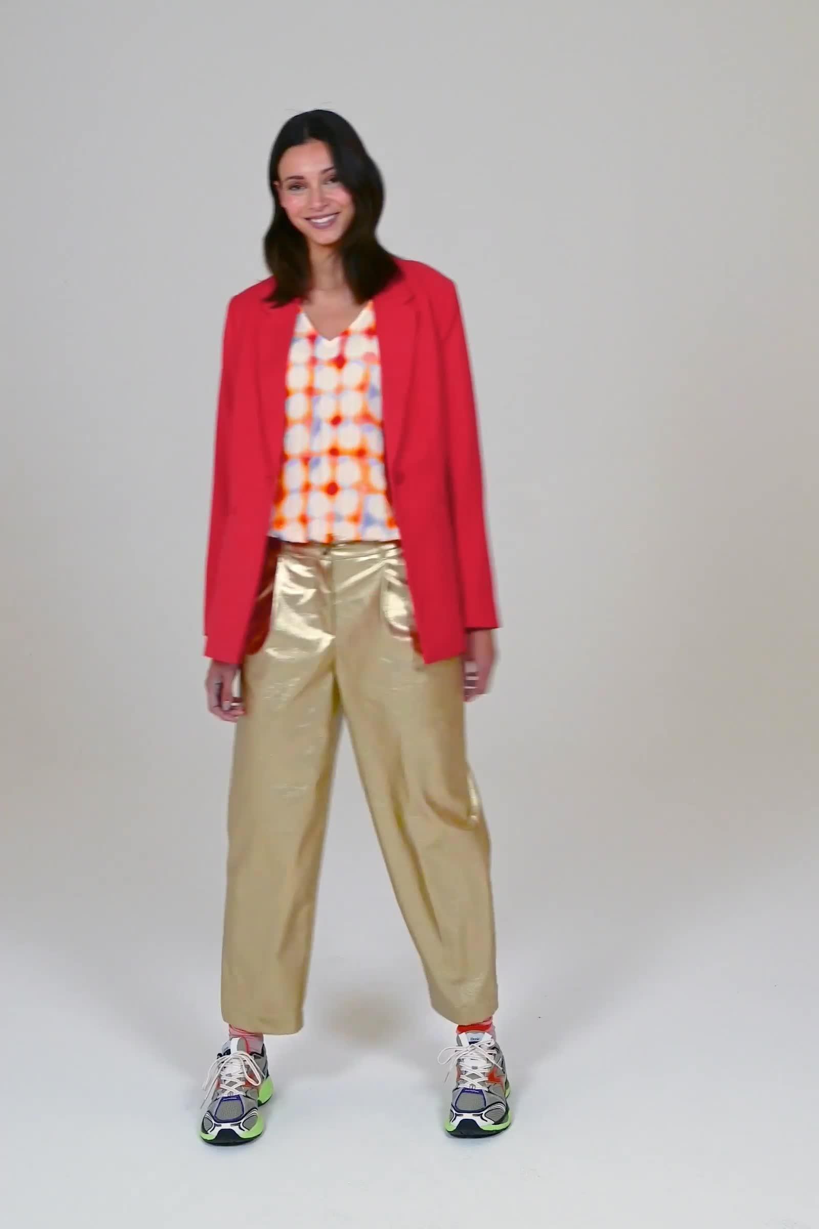 CKS Dames - EBINAS - blouse lange mouwen - meerkleurig